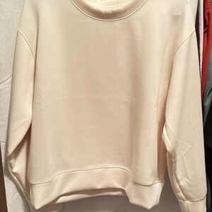 a new day Cream Crew Neck Sweater